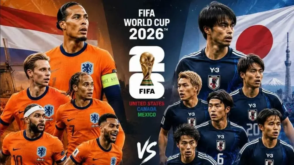 Drama Empat Gol! Belanda dan Jepang