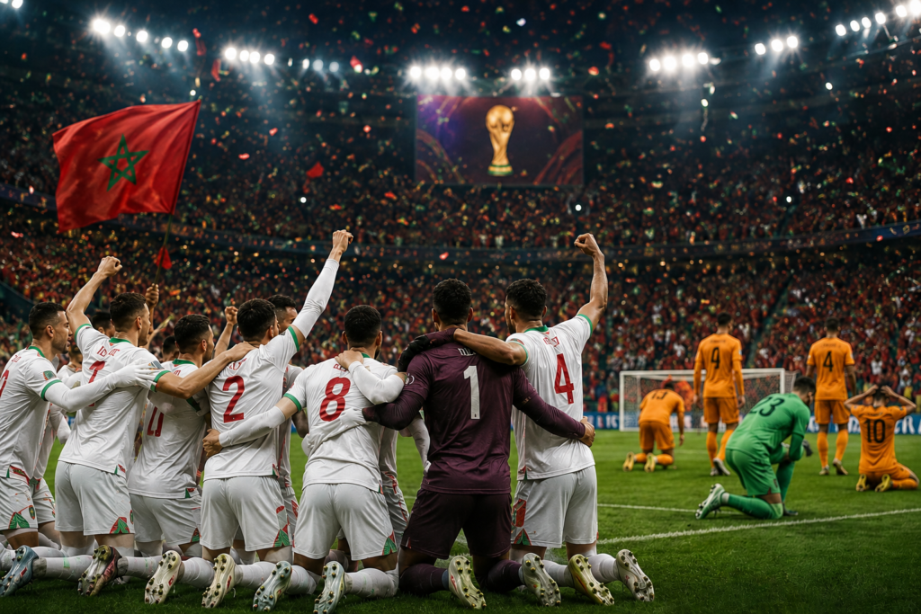 Morocco Singkirkan Belanda