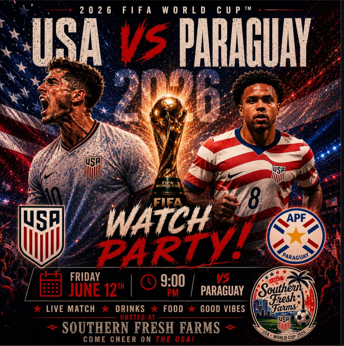 USA vs Paraguay