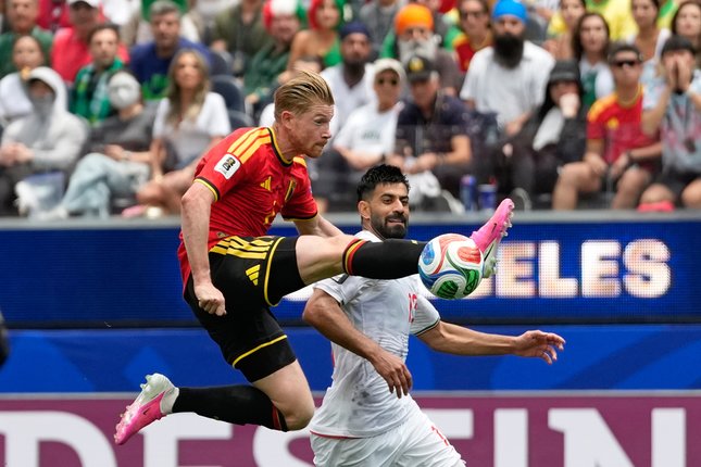 Kevin De Bruyne memimpin serangan Belgia vs Iran di Piala Dunia 2026