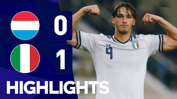 Italia Tunjukkan Kelasnya, Luxembourg Takluk