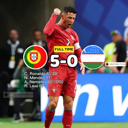 Ronaldo Menggila! Dua Gol CR7