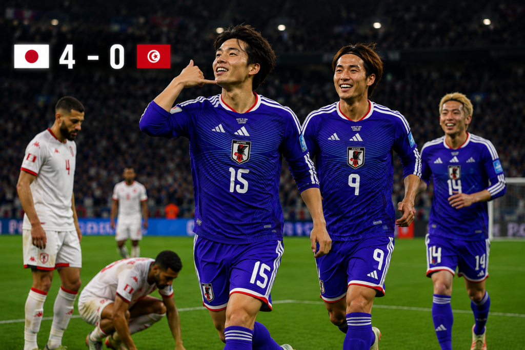 Jepang Tampil Perkasa
