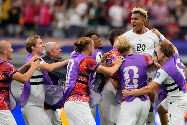 Pantai Gading vs Norwegia saat Antonio Nusa mencetak gol pembuka.