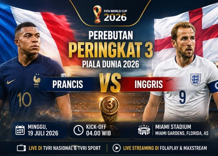 Prancis vs Inggris: Adu Gengsi