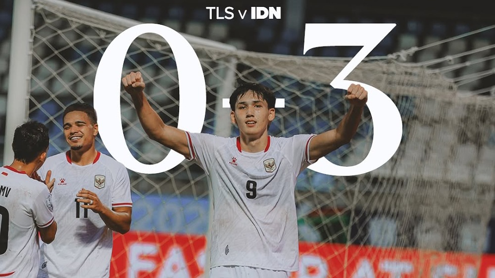 Garuda Perkasa! Indonesia Bungkam Timor Leste 3-0