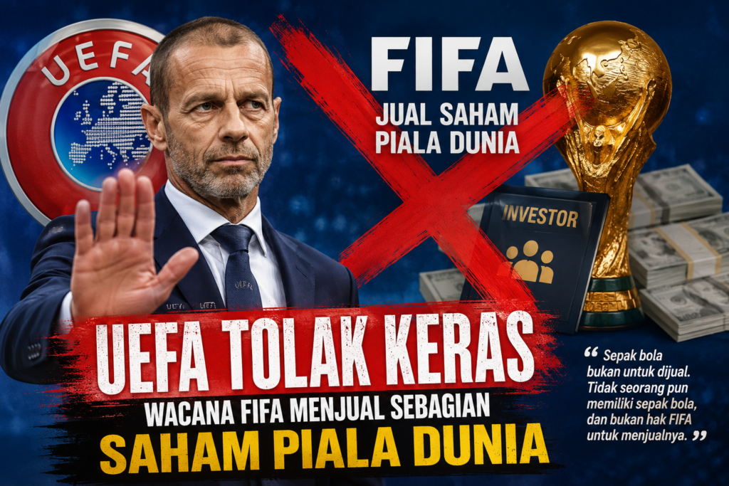 UEFA Tolak Keras Wacana FIFA