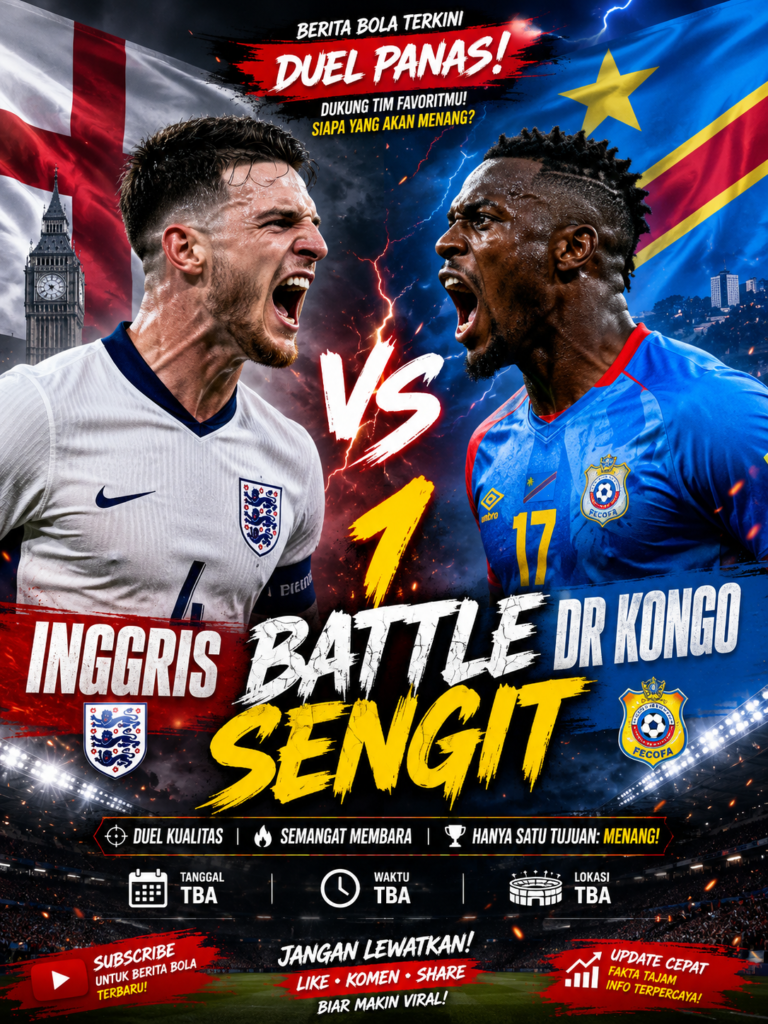 Inggris vs DR Kongo