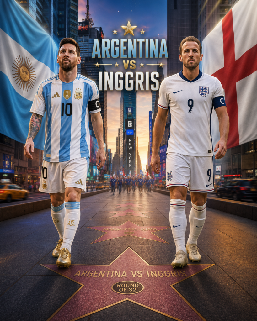 Argentina vs Inggris
