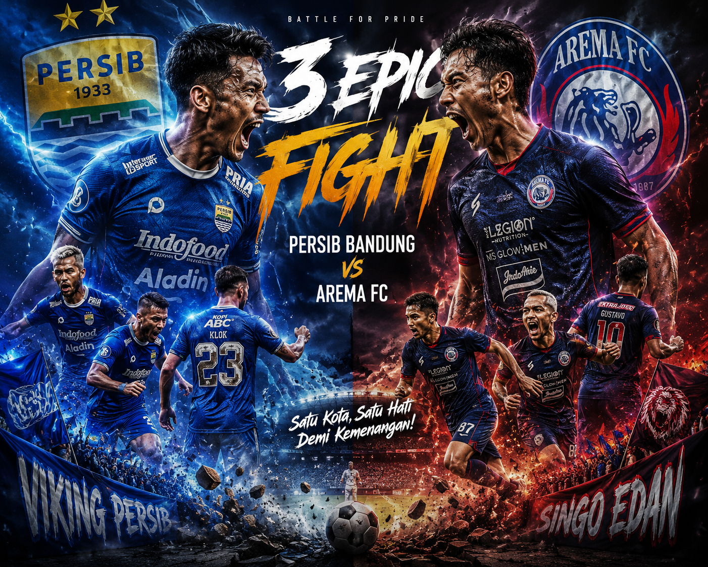 Persib Bandung vs Arema FC
