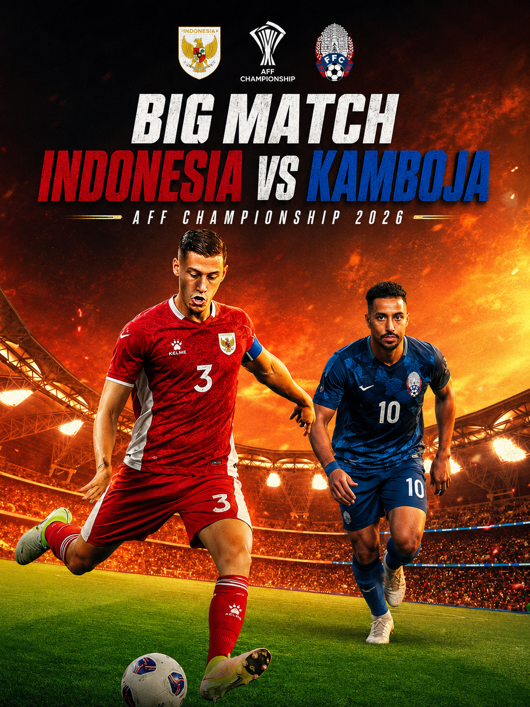 Indonesia vs Kamboja