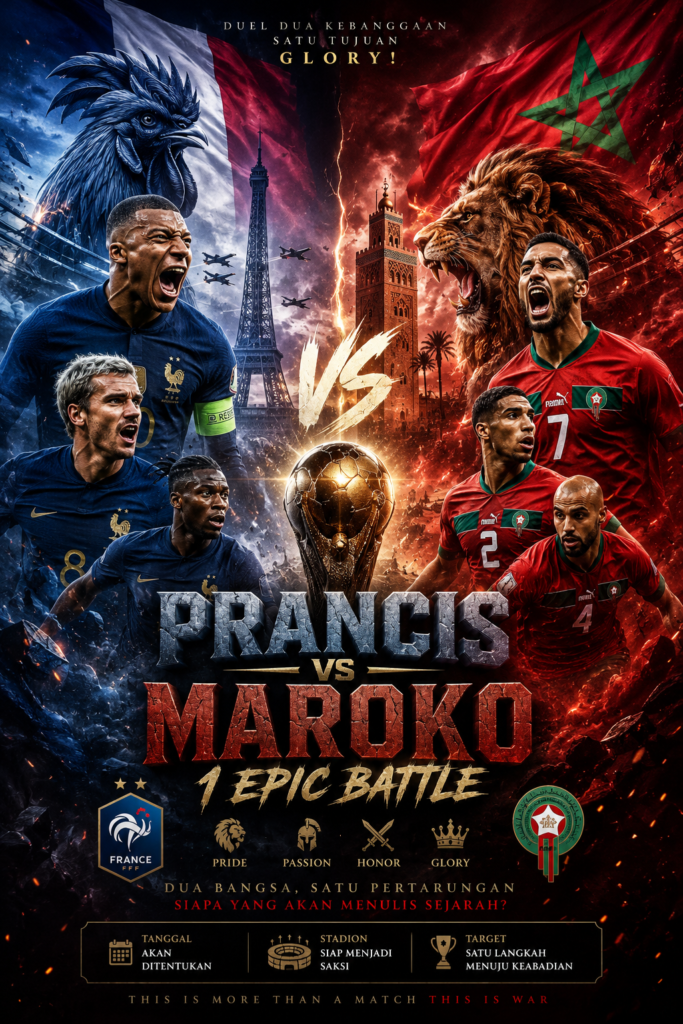 Prancis vs Maroko