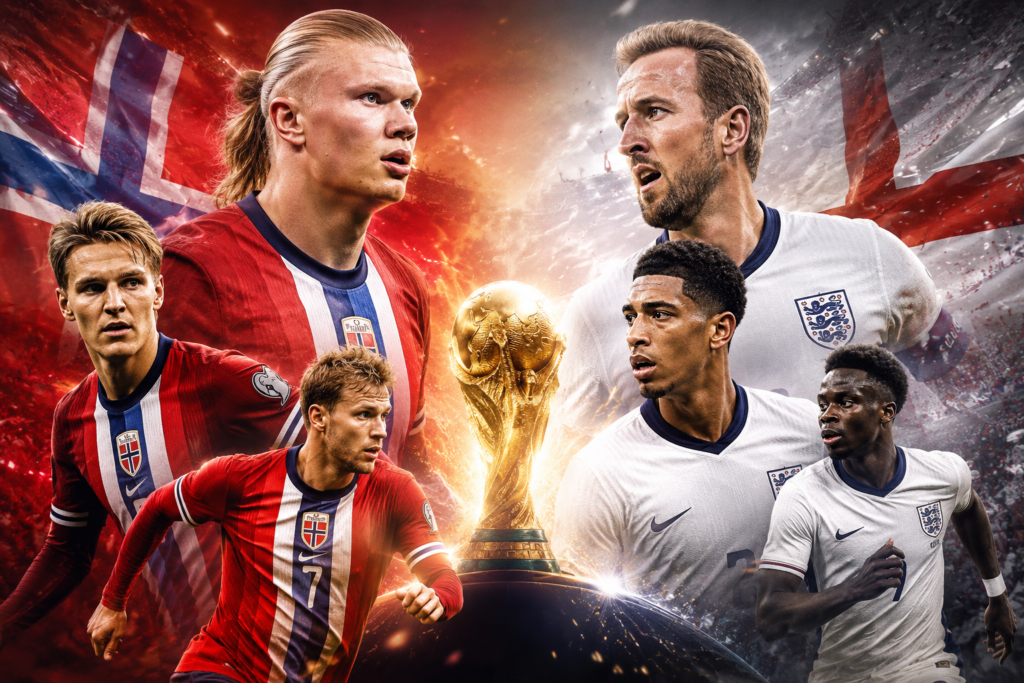 Norwegia VS England