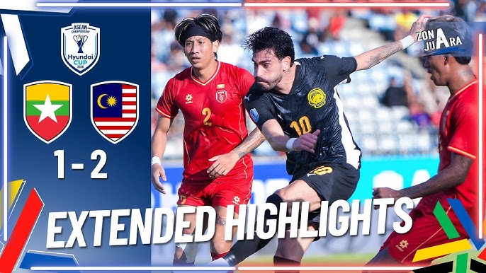 Duel Sengit Berakhir untuk Malaysia, Myanmar