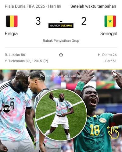 Senegal Gagal Lolos ke 16 Besar!