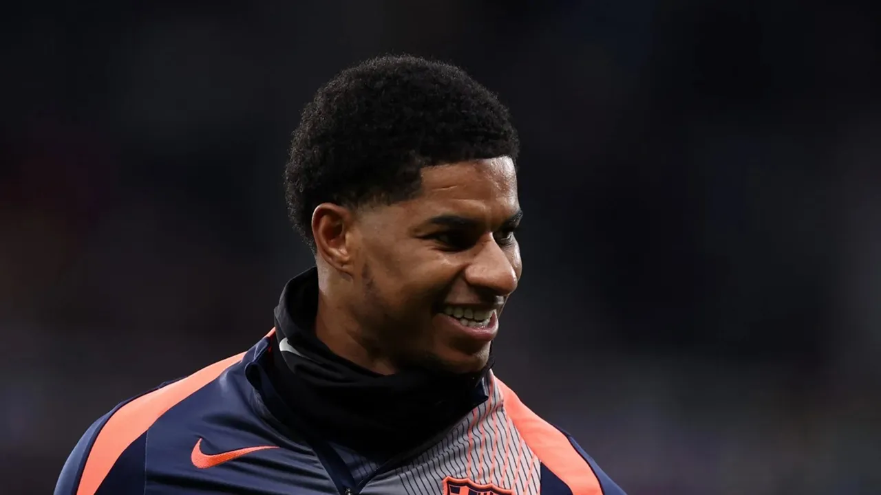 Marcus Rashford mengunggah surat perpisahan untuk Barcelona melalui Instagram.
