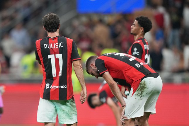 Ruben Amorim memimpin sesi latihan AC Milan menjelang musim baru Serie A.