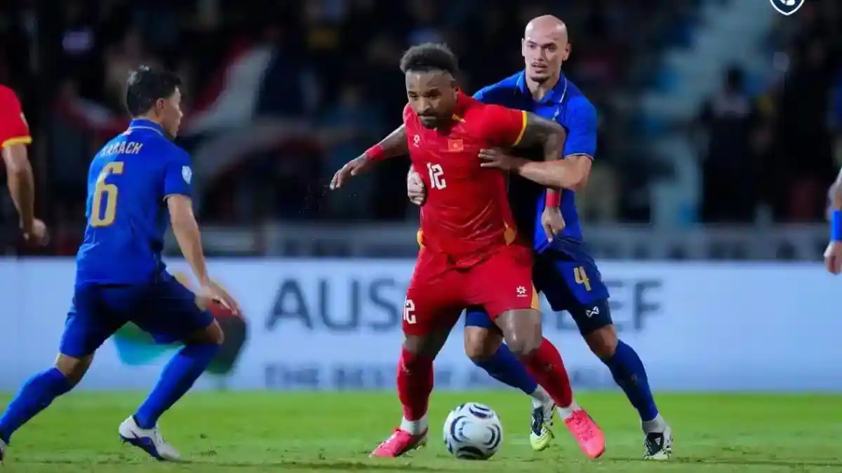 Vietnam dan Thailand Sama Kuat 2-2