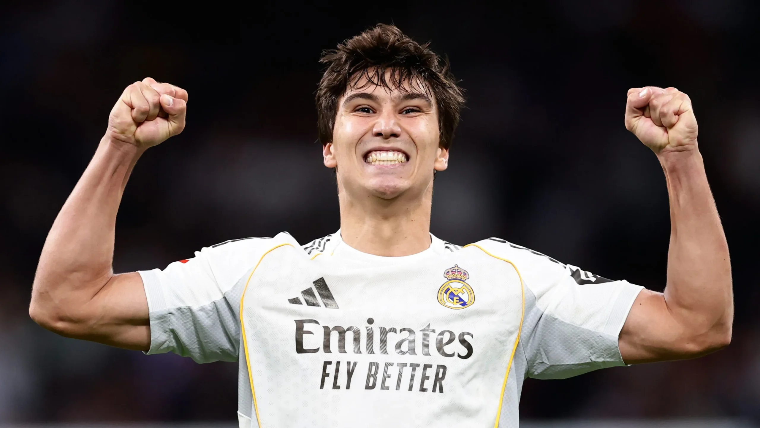 Gonzalo Garcia Perayaan Gol Real Madrid