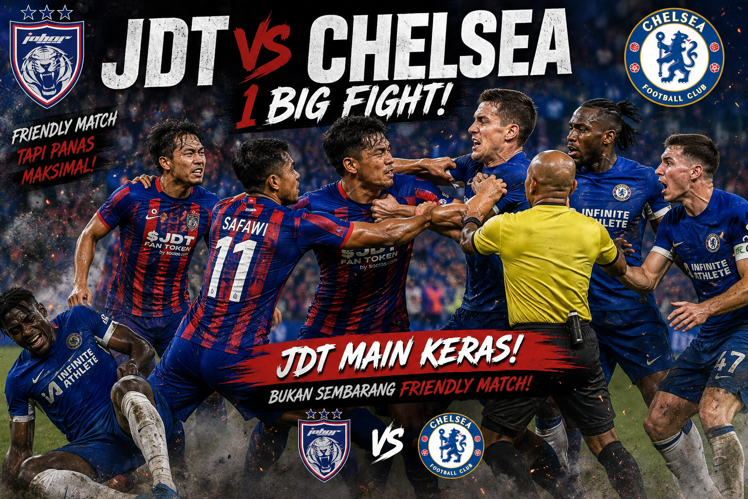 JDT vs Chelsea