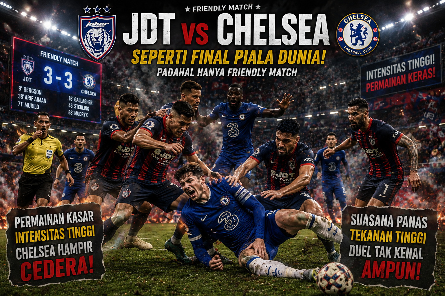 JDT vs Chelsea