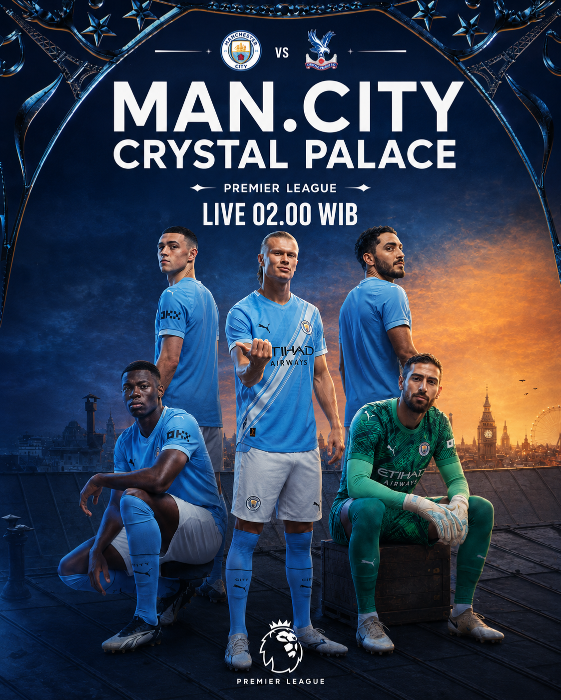 Crystal Palace vs Man City