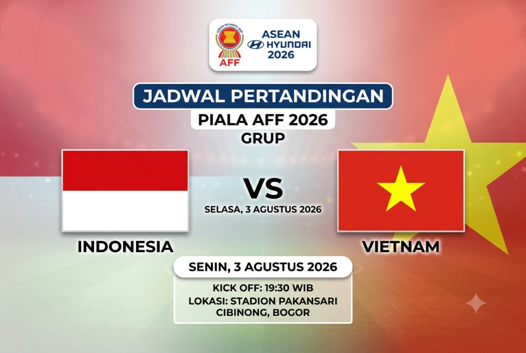 Indonesia Tantang Vietnam Hari Ini, Misi Raih
