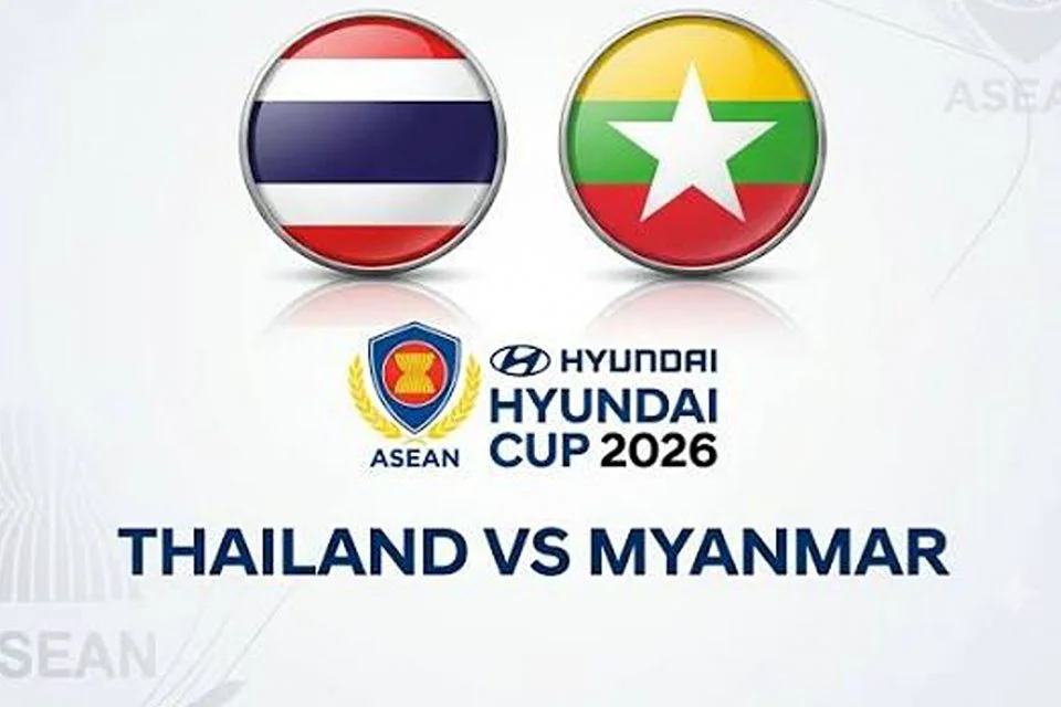 Thailand menang 2-0 atas Myanmar di Grup B ASEAN Hyundai Cup 2026