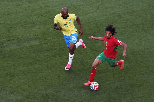 Ayyoub Bouaddi bersama Maroko di Piala Dunia 2026