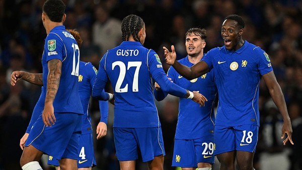 Chelsea menang 2-0 atas Luton di Carabao Cup