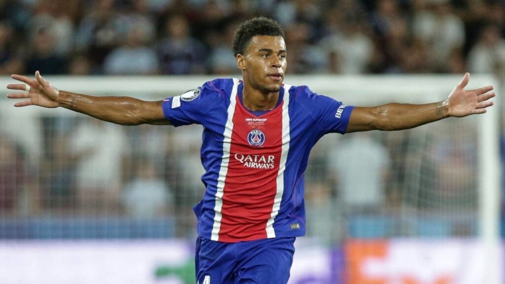 Desire Doue Man of the Match PSG vs Aston Villa