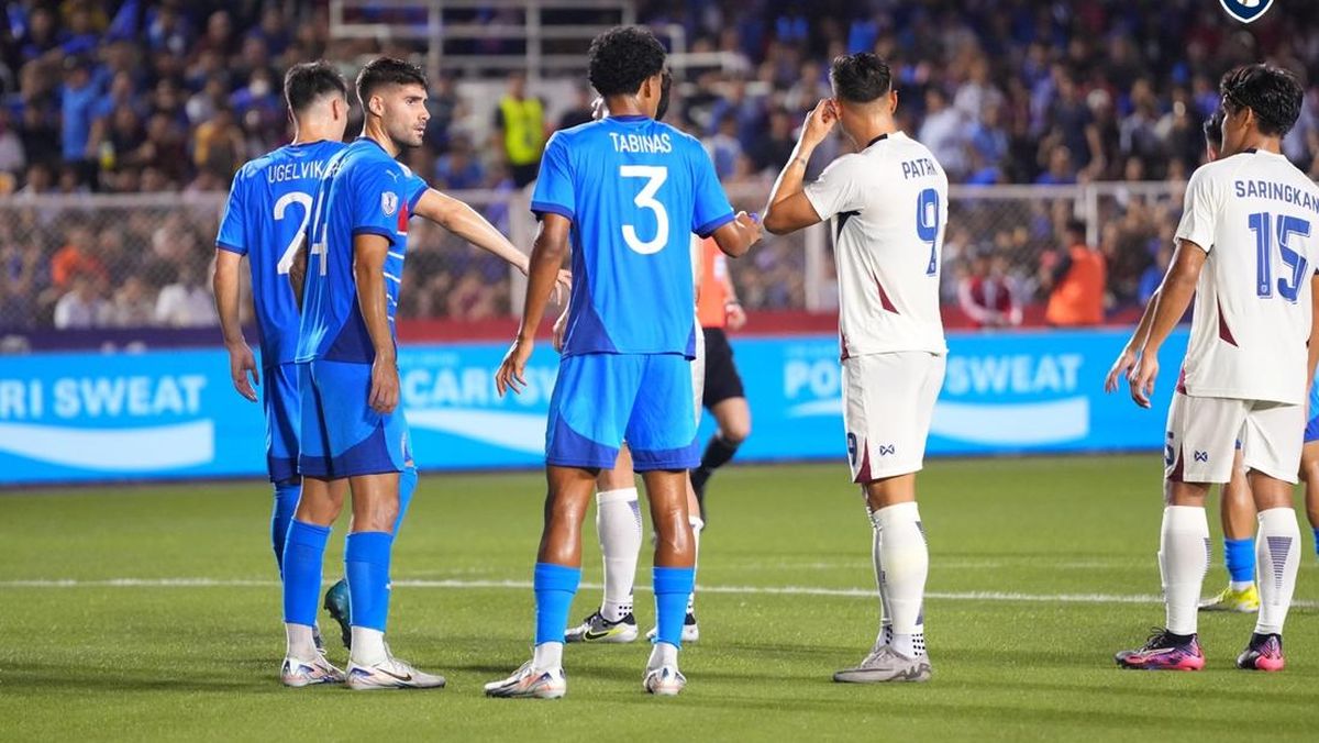 Kalah Tipis dari Thailand, Filipina Gagal