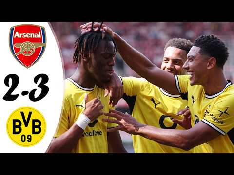 DRAMA 5 GOL! Arsenal Dipermalukan Dortmund 2-3