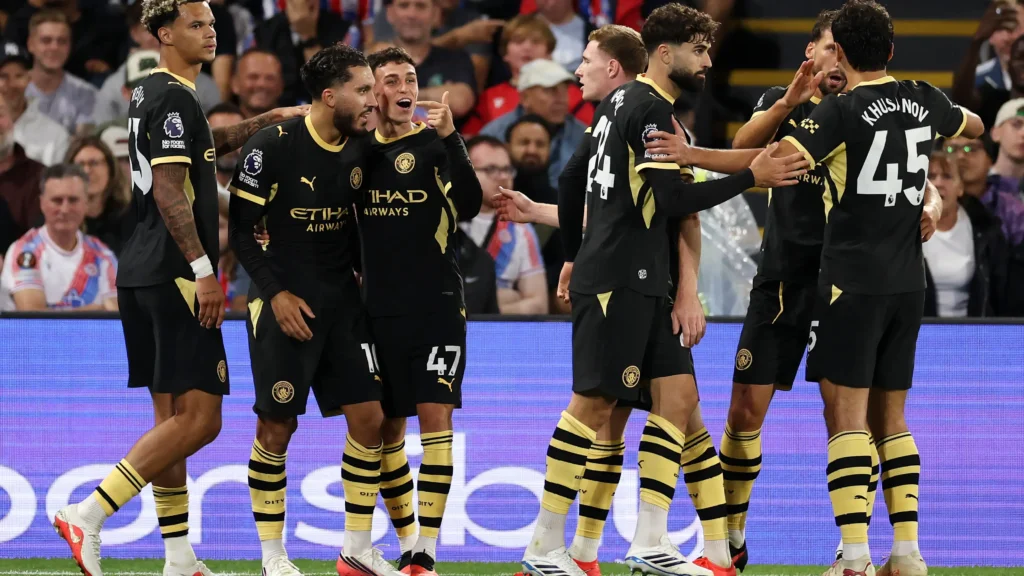 Manchester City menang 4-1 atas Crystal Palace