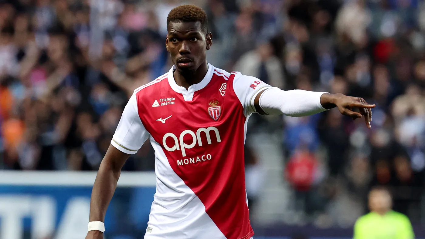 Paul Pogba menjalani latihan bersama AS Monaco