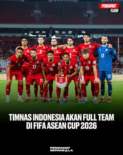 Timnas Indonesia Jadi Sorotan di FIFA ASEAN Cup 2026