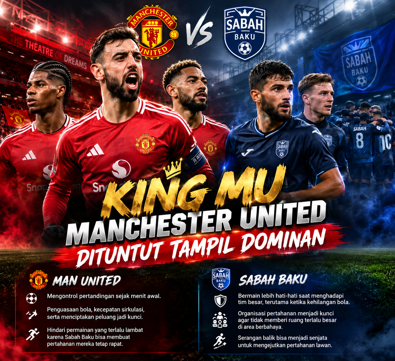 Man United vs Sabah