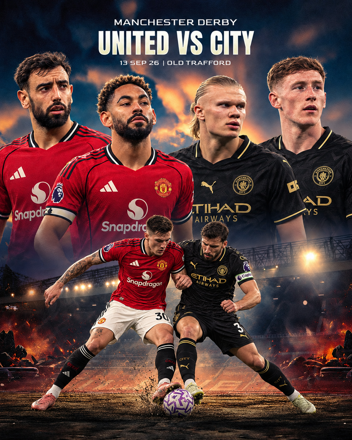 Manchester United vs Man City