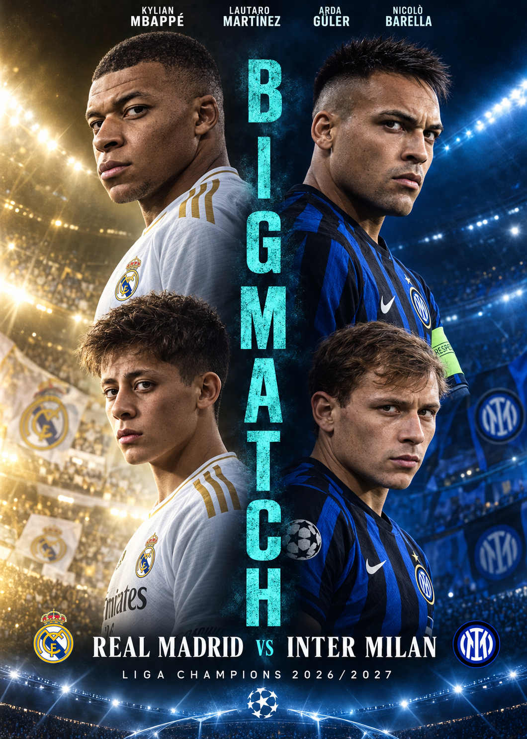 Madrid vs Inter Milan