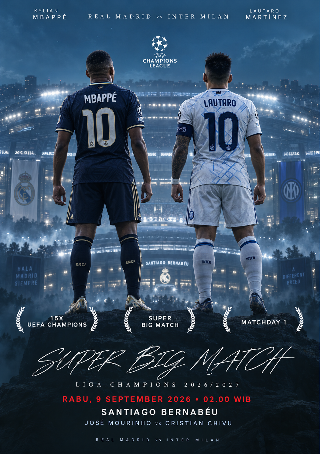 Madrid vs Inter Milan