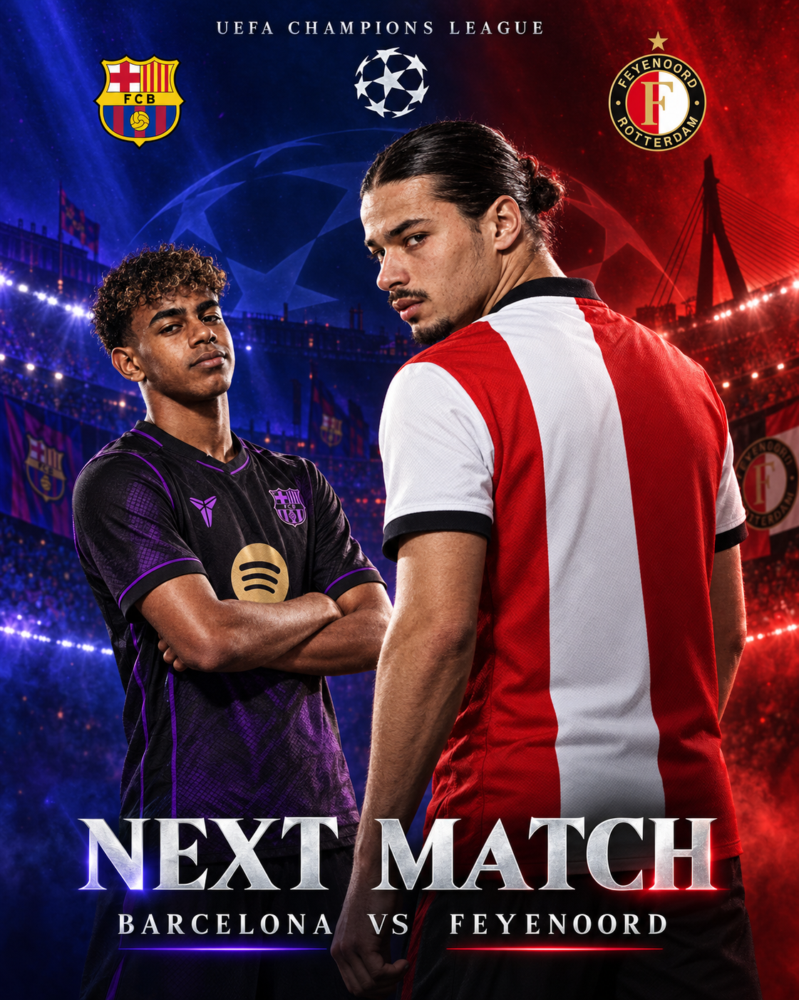 Barcelona vs Feyenoord