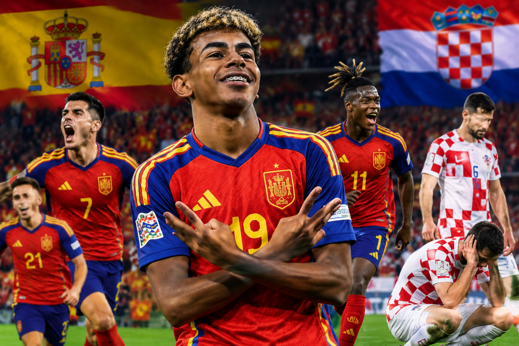 Spanyol VS Kroatia