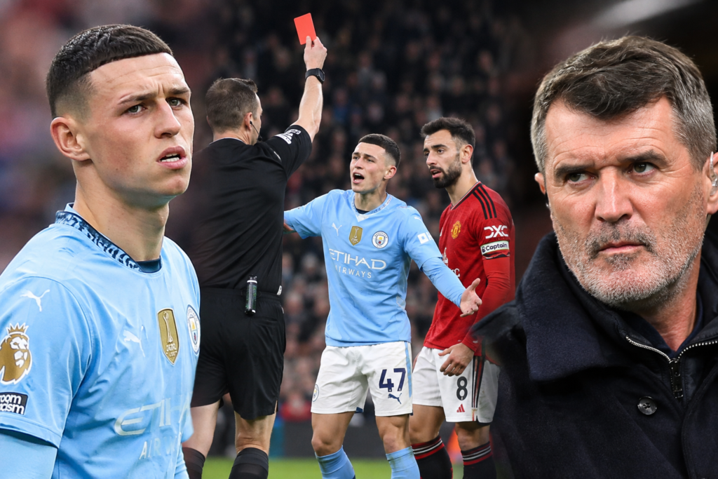 Phil Foden Kena Kartu Merah