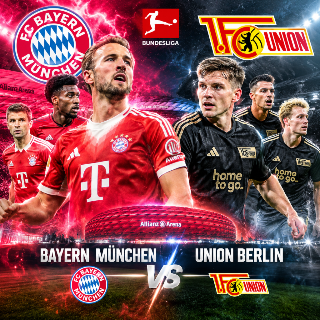 Bayern Munchen Bidik Kemenangan Telak saat Menjamu Union