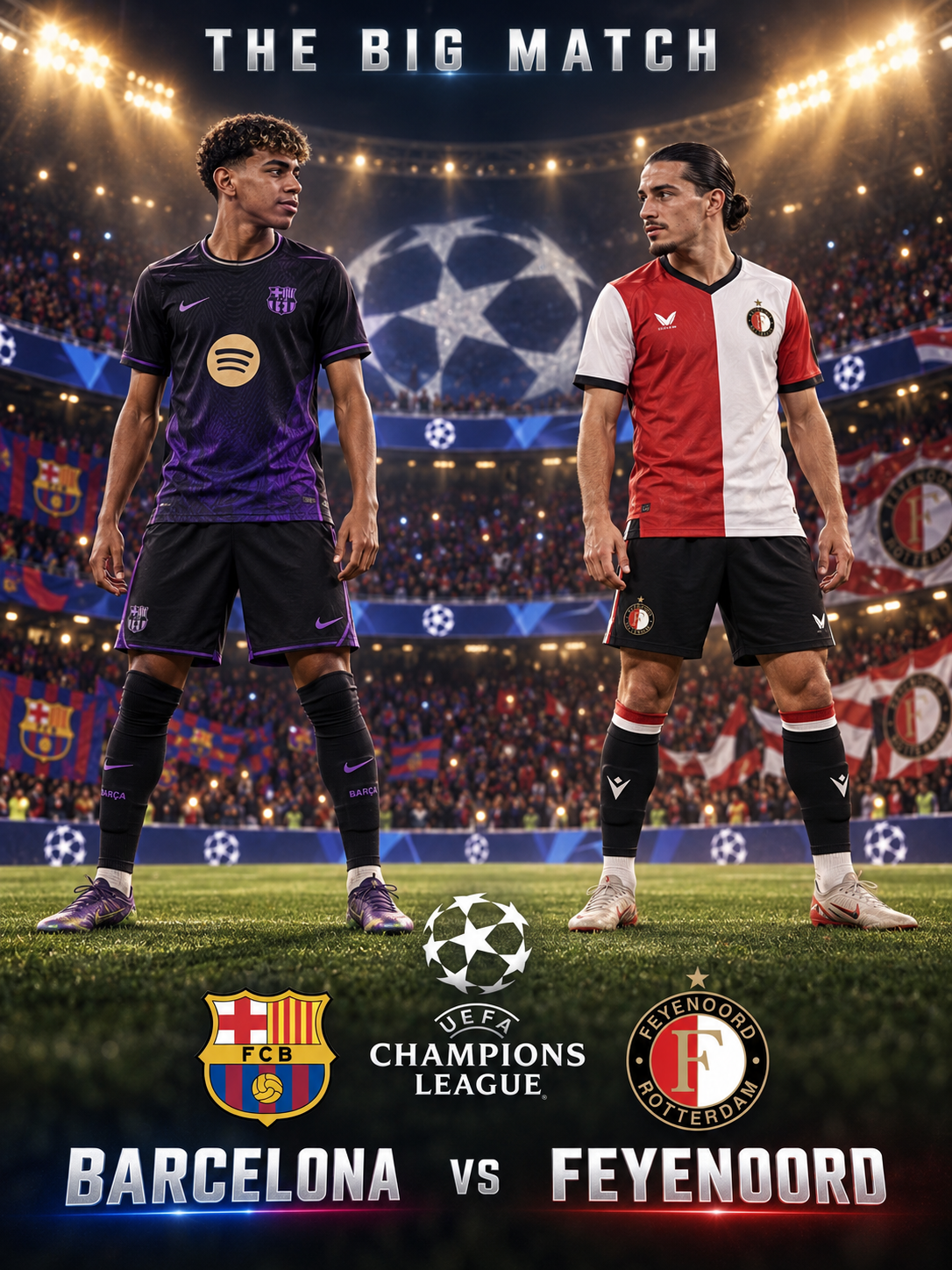 Barcelona vs Feyenoord