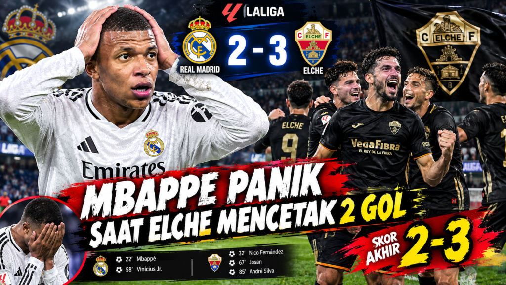 ELCHE BIKIN REAL MADRID PANIK!