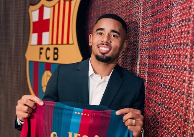 Gabriel Jesus resmi bergabung dengan Barcelona 2026
