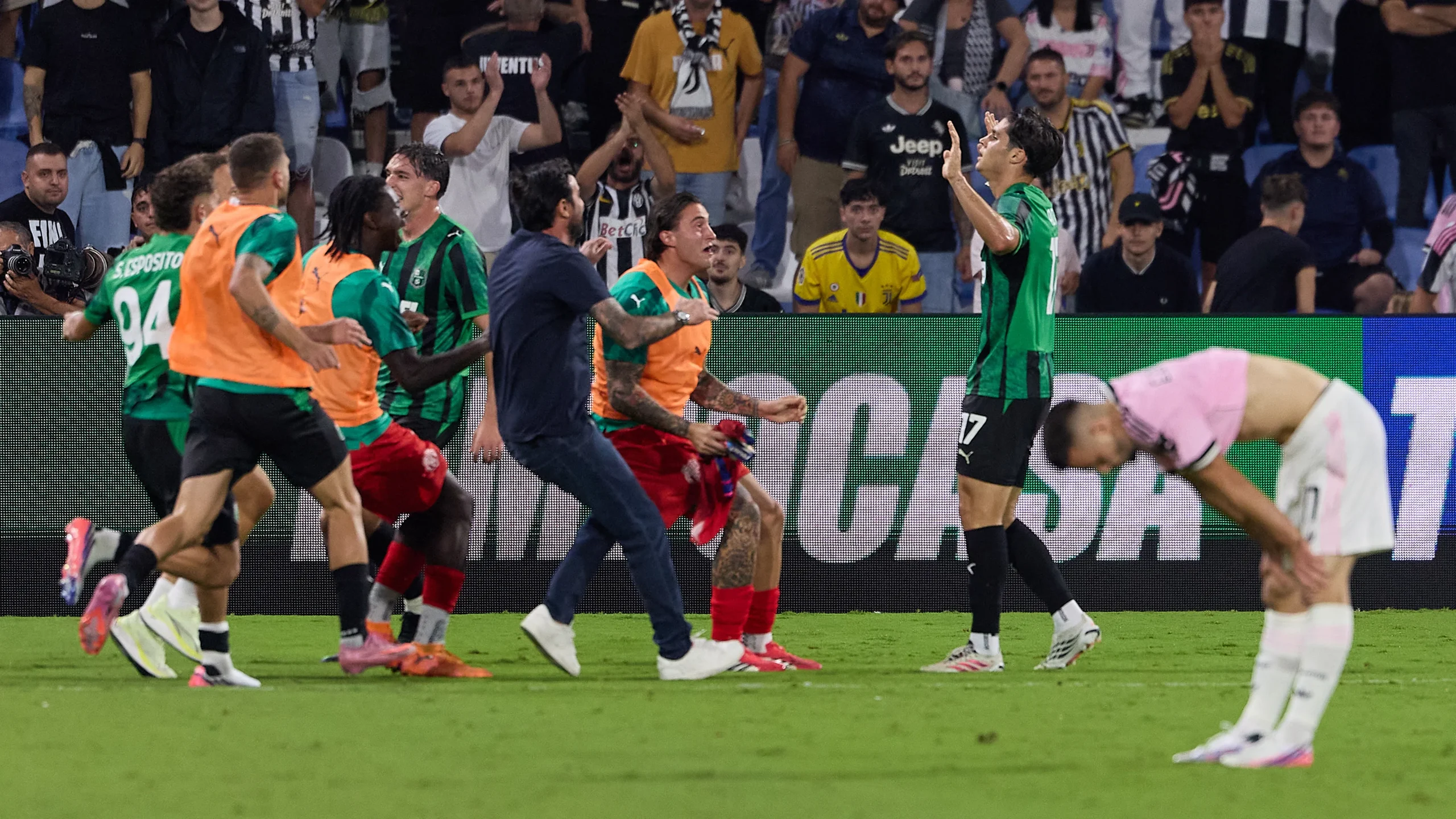 Juventus kalah dari Sassuolo dan Spalletti tertekan