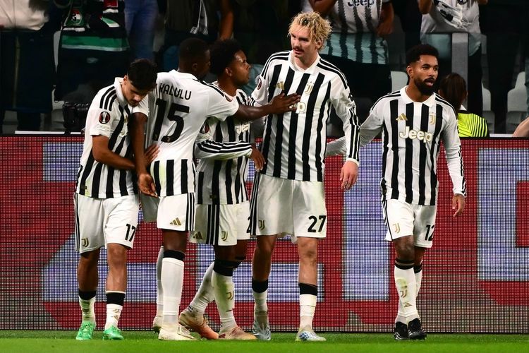 Juventus menang 5-0 atas NEC Nijmegen di Liga Europa