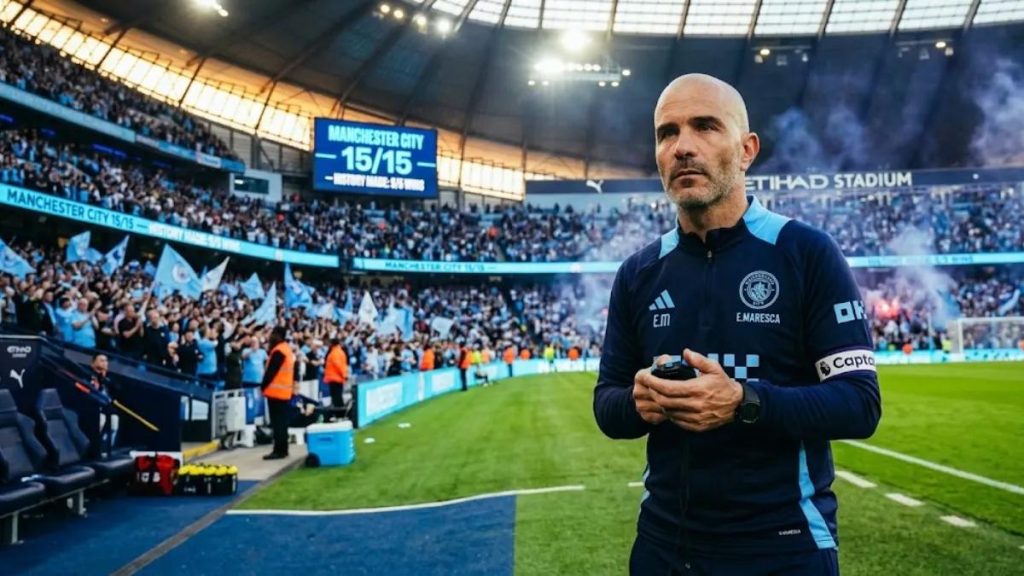 Enzo Maresca ukir sejarah baru bersama Manchester City di Premier League